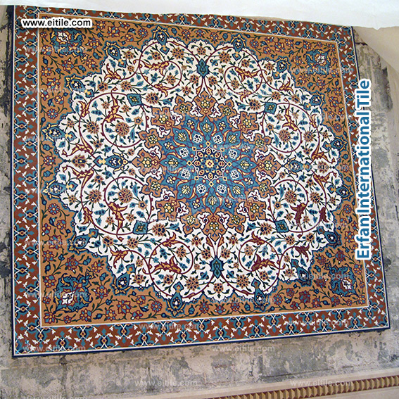 Artistic mosaic tile designs combining tradition and modern aesthetics, www.eitile.com